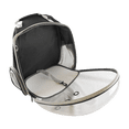 thumbnail image 3 of Mochila TRANSPARENTE para mascotas Fancy Pets Back Pack Viaje Negro, 3 of 4