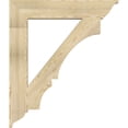 thumbnail image 3 of Ekena Millwork 6"W x 36"D x 42"H Balboa Traditional Rough Sawn Bracket, Douglas Fir, 3 of 4
