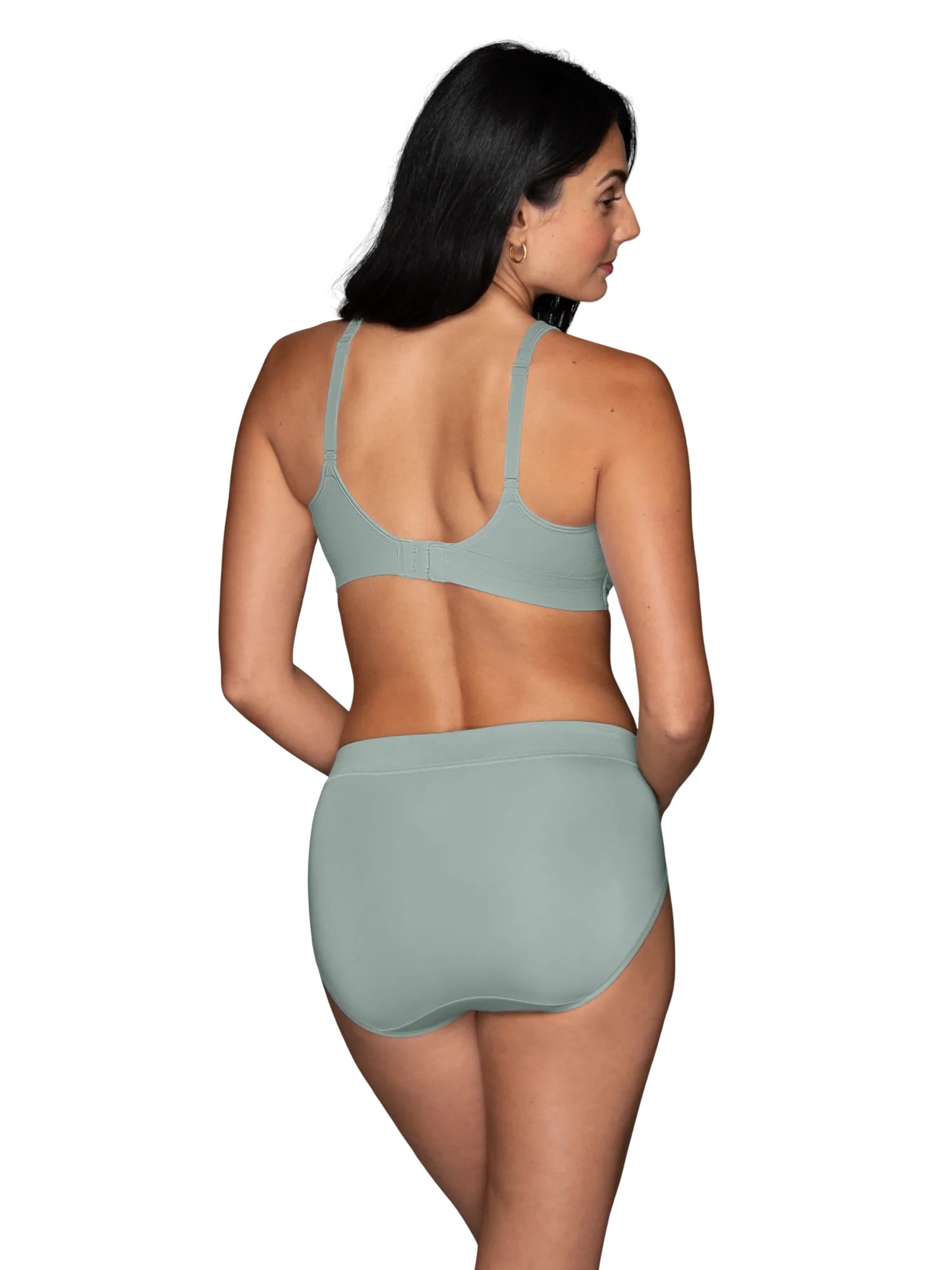 Vanity Fair Radiant Collection Women's 360 Comfort Hi-Cut Brief Underwear, 3-Pack, Sizes S-5XL