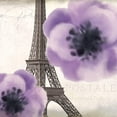 thumbnail image 3 of Kimberly, Allen 15x15 Black Modern Framed Museum Art Print Titled - Purple Paris 2, 3 of 5