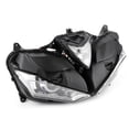 thumbnail image 3 of Faro de motocicleta, conjunto de faro LED, luz frontal LED blanca, lámpara delantera de motocicleta construida para durar, 3 of 9