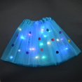 thumbnail image 1 of Tutú de hada con luz de mariposa para niña, falda LED, corona de flores brillantes, diadema, regalo de cumpleaños de Halloween, disfraz de fiesta de lujo, 1 of 4