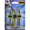 thumbnail image 4 of Batman™ Bougies de Gâteau d'Anniversaire / 6 Bougies d'Anniversaire pour Décorations de Gâteau, Bougies Rayées Noires, Jaunes et Rouges, Décorations de Gâteau pour Fête Batman, 4 of 6