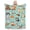 50x40, variant on Cute Woodland Animals Blanket Cartoon Forest Animals Throw Blanket Soft Cozy Flannel Kids Nursery Animal Blanket Easter Spring Gift 50x40
