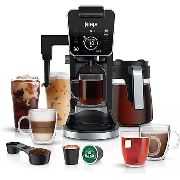 Refurbished - Ninja Drip Coffee Maker With K Cup Combo, DualBrew Pro Specialty Coffee System