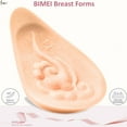 thumbnail image 4 of BIMEI One Piece Sprial Microporous Mastectomy Prosthesis Women Bra Enhancer Inserts Breast Surgery Lightweight Silicone Breast form Shaper for Breast Asymmetry/Mastectomy,Right,T7, 4 of 13