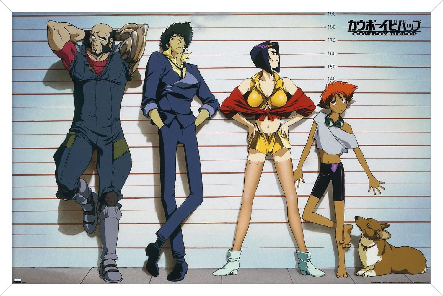 Cowboy Bebop - Heights Wall Poster, 14.725" x 22.375" Framed