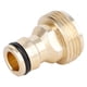 thumbnail image 2 of Conector Rápido De Manguera, Adaptador De Manguera, Sin Fugas Resistente Al Desgaste Conector De Manguera De Conexión Rápida De Aluminio 3/4 Conector De Manguera De Jardín Para, 2 of 7