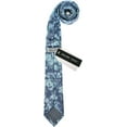 thumbnail image 2 of Men's Cotton Printed Floral Tie 2.56" Skinny Narrow Necktie, 2 of 4