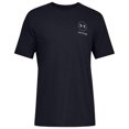 thumbnail image 4 of Under Armour Men Athletic UA Freedom Left Chest Short Sleeve T-Shirt, Black, M, 4 of 4