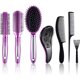 thumbnail image 1 of wonima44 7 Pcs Hair Styling Set for Women and Men: Round Brush, Paddle Brush, Detangling and Wet/Dry Brushes, 1 of 1