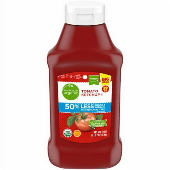 Simple Truth Organic Reduced Sugar & Sodium Tomato Ketchup