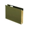 Pendaflex 2" Hanging File Folders Letter Size 25/Pkg-Green, 1/5 Cut Tab