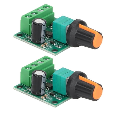 Demonsen PWM Motor Controller,2 Sets Motor Speed Controller PWM Control ...