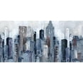 thumbnail image 3 of Robinson, Carol 14x9 Black Modern Framed Museum Art Print Titled - City Mood, 3 of 5