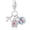 MO17, variant on 925 Sterling Silver Hot Air Balloon Globe Passport Dangle Charm for Bracelet Charms Bangle Pendant Jewelry