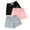 Pink, variant on TEAJOPSUU 3 Pack Girls Sports Shorts Teen Kids Quick Dry Print Casual Running Shorts Lightweight Workout Sports Active Shorts 4-12 Years Pink