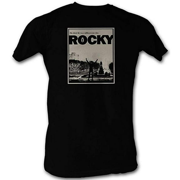 Rocky Million To One Black T-Shirt