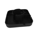 thumbnail image 3 of veasfak Couch Cup Holder Tray Remote Control Storage Box for Countertop Decor Closet Black, 3 of 9