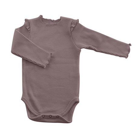 

Baby Boys Bodysuits Solid Color Ribbed Cotton Autumn Long Sleeve Newborn Kids Children Cartoon Trendy Soft Cute Outwear Streetwear Spring Summer Rompers Jumpsuits