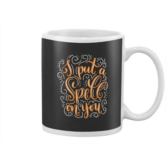 I Put A Spell On You Design Mug -Image by Shutterstock