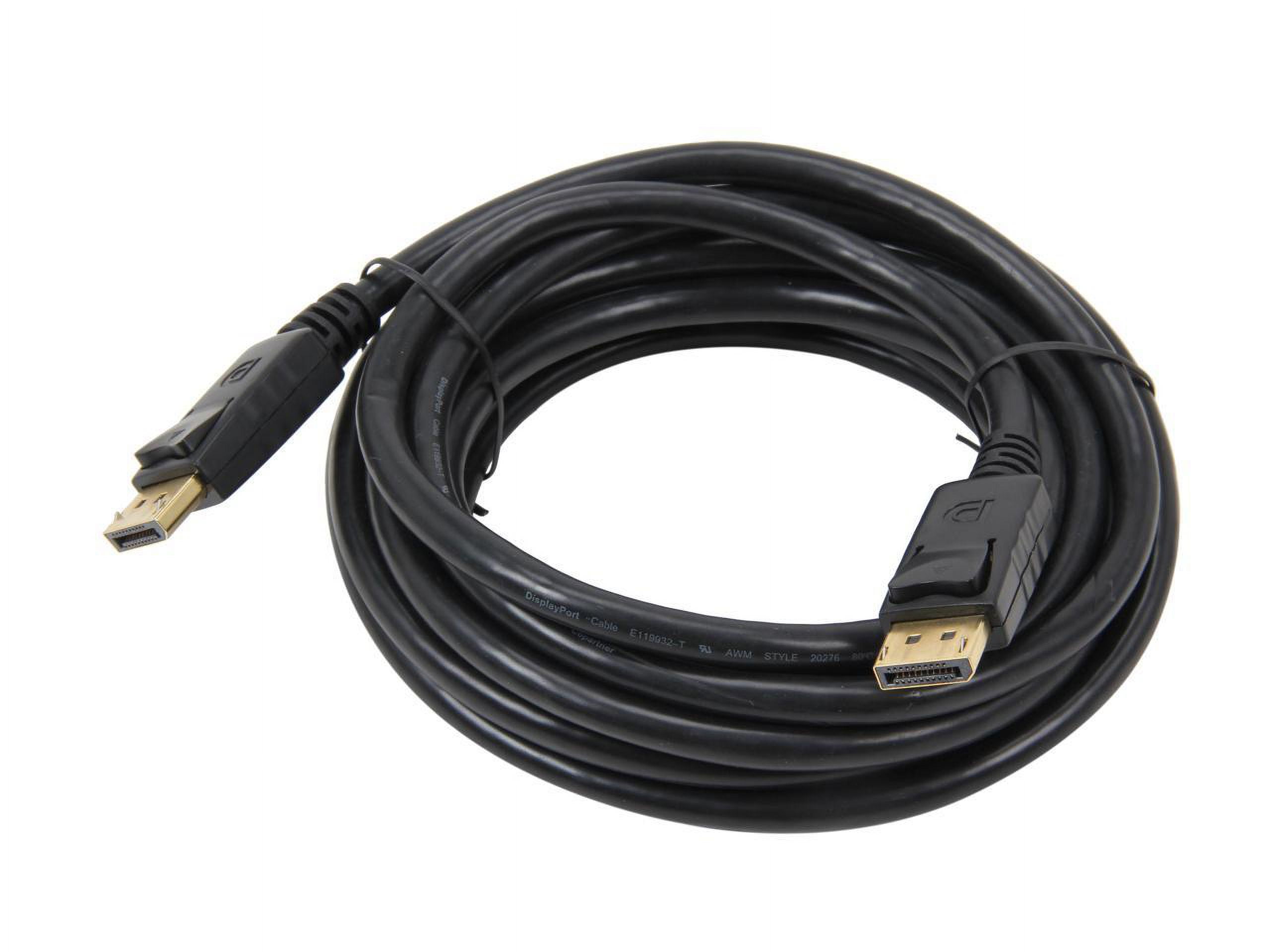 Nippon Labs DisplayPort Cable, DP Cable 15ft. [4K@60Hz, 2K@165Hz, 2K@144Hz], Display Port Cable 1.2 High Speed DisplayPort to DisplayPort Cable Compatible 3D, Laptop, PC, Gaming Monitor