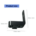 thumbnail image 5 of Cold Shoe Mount Compatible for X4 X3X2 for MIC RX Holder Rack Mic Adapter Plate, 5 of 8