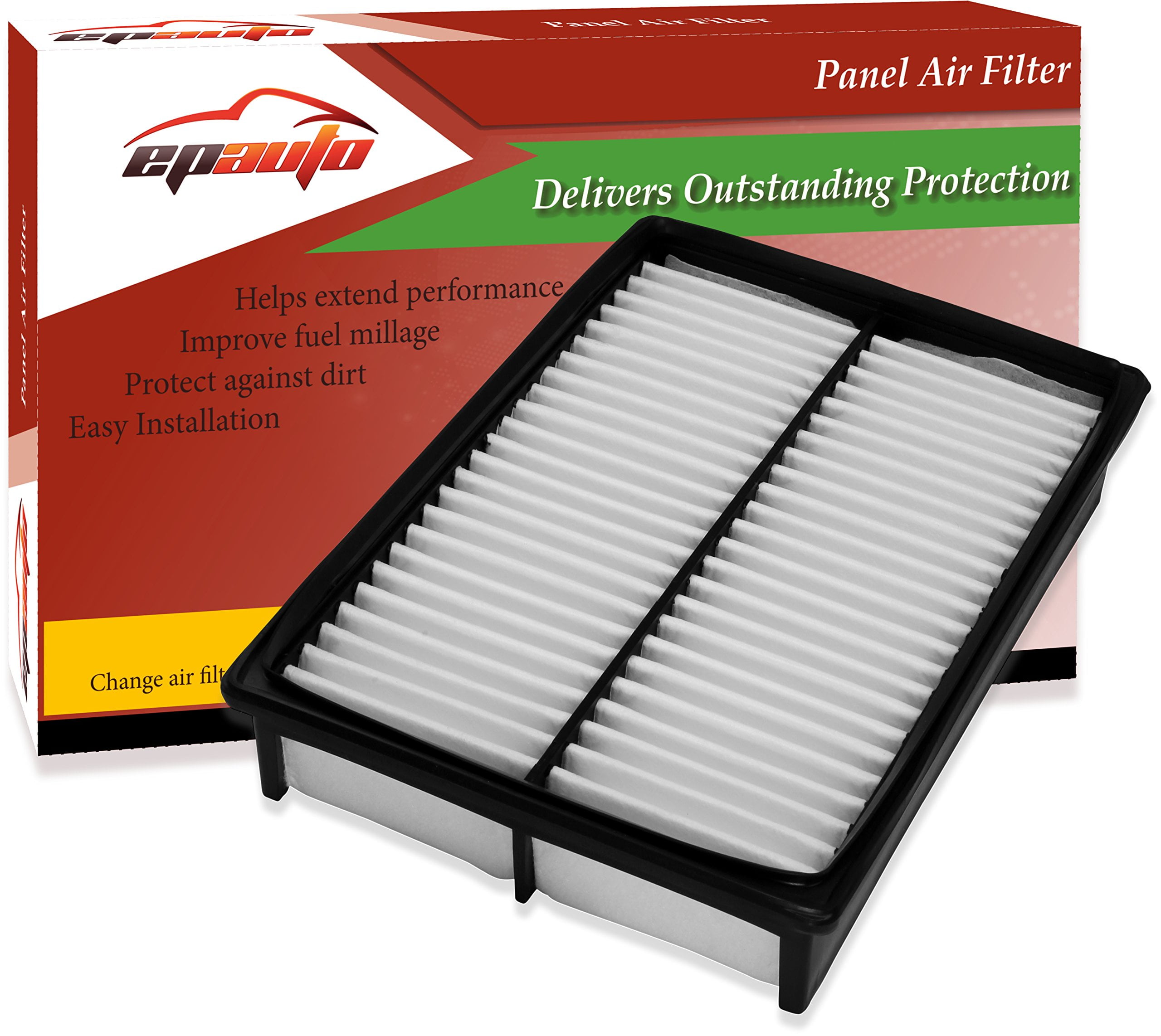 EPAuto GP898 (CA9898) Replacement for Mazda Rigid Panel Engine Air Filter for NON-SkyActiv Mazda3 (2004-2013), Mazda5 (2006-2017)