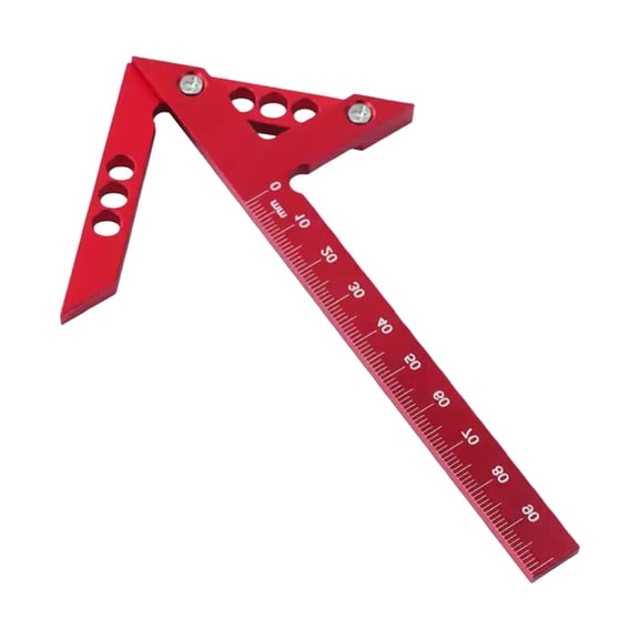 High Accuracy Woodworking Center Finders & Angles Measurer Aluminum Marking Gauges Ergonomic Woodworking Measuring Tool