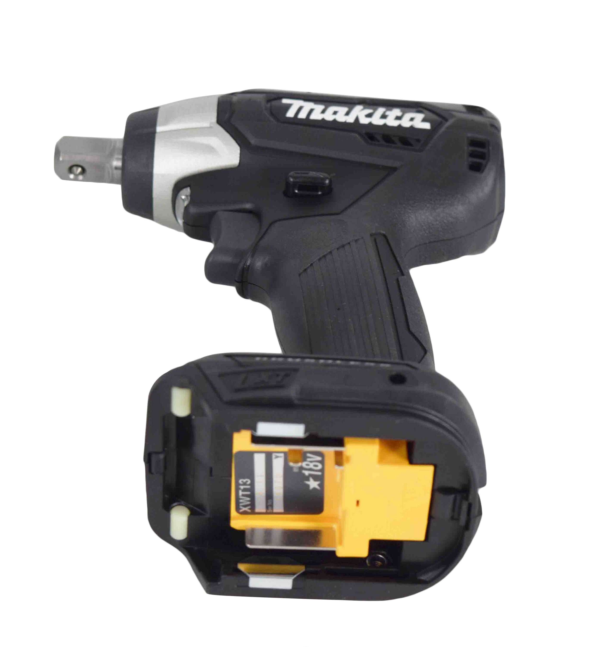 Makita Impact Wrench, 18 V DC, Square XWT13ZB