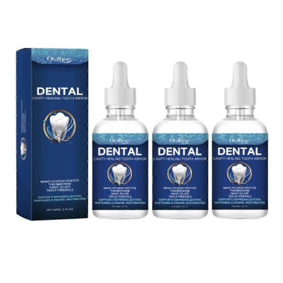 1-3x 60ml Tooth Care Dentite Cavity Tooth Armor Whitening& Enamel Resroration