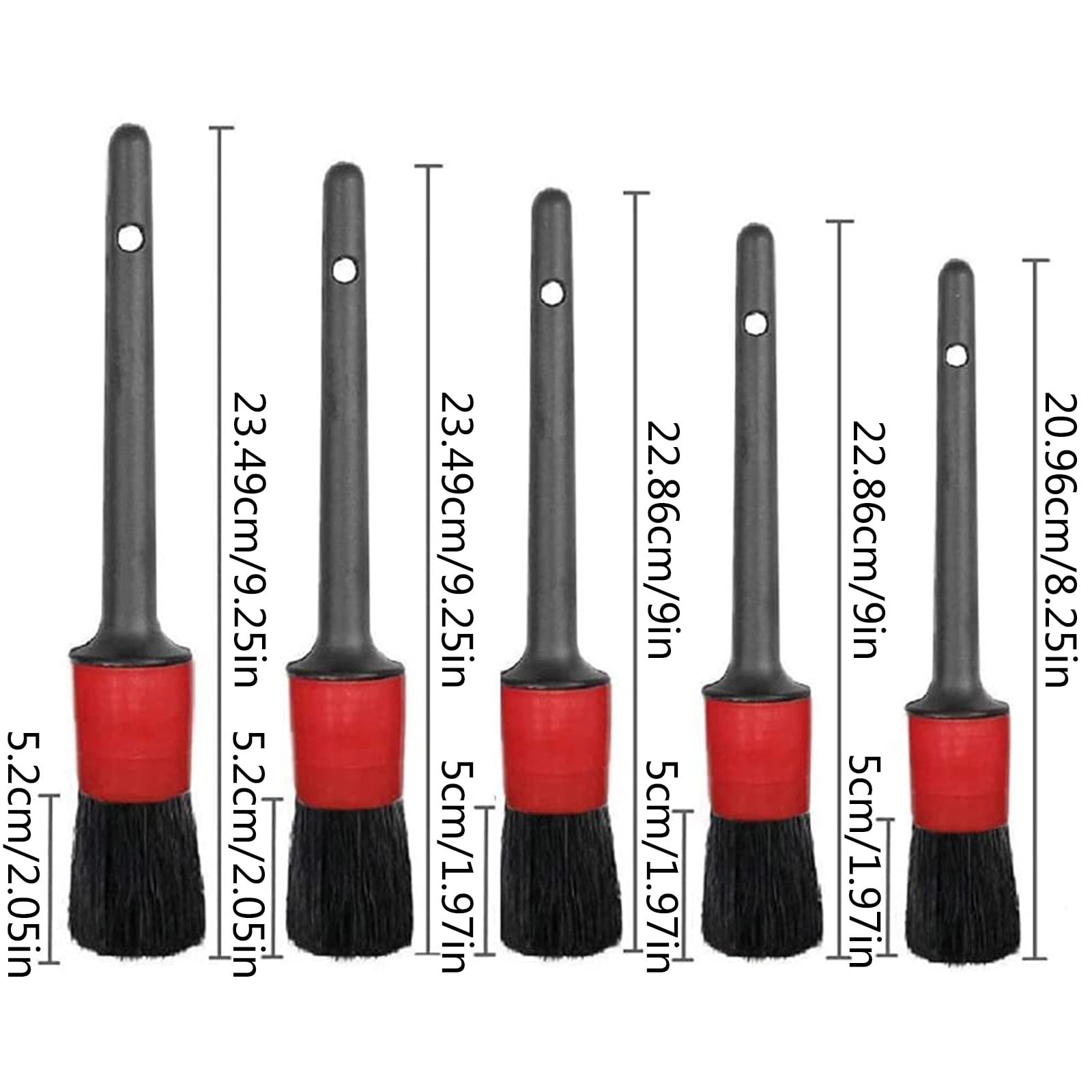26pcs Cleaning Brush Set Car Dust Dirt Clean Tool Kit Cleaner Electric Drill Part for Air Holes Leather Rims Auto Detail