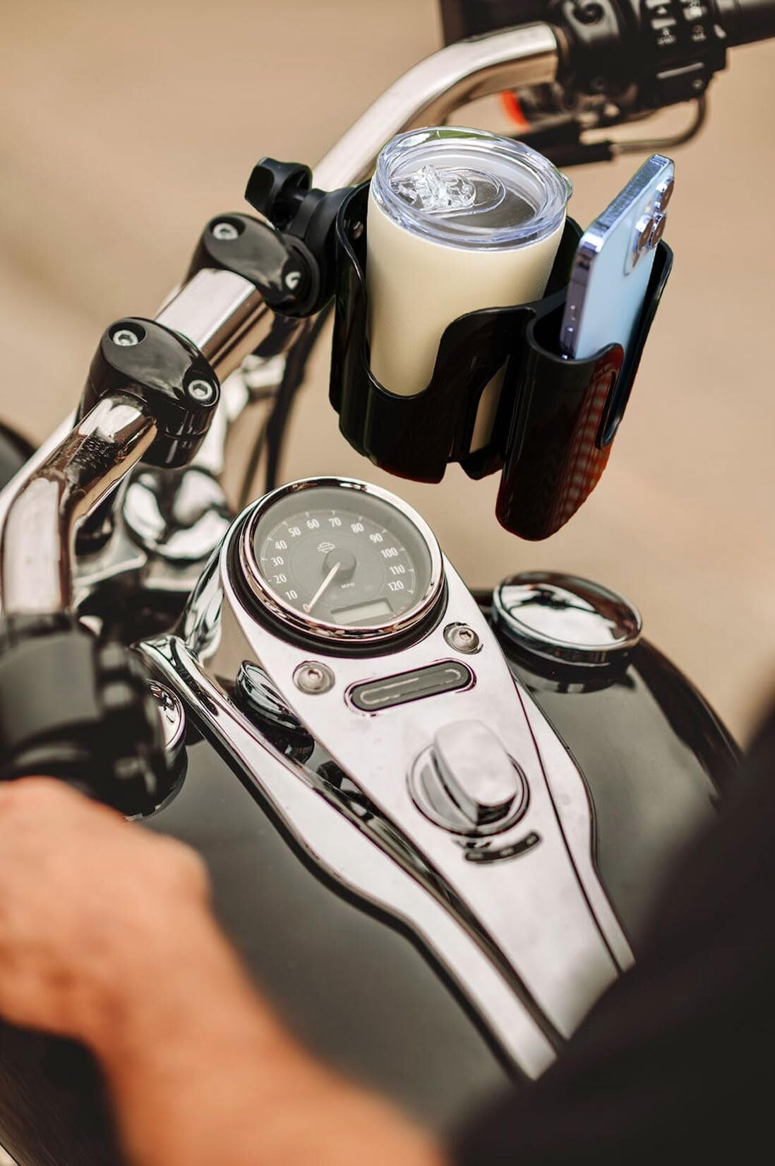 Wheelchair Cup Holder,2 in 1 Universal Stroller Cup Holder Attachment,Bike Cup Holder for Adult Bikes, Cup Holder for Stroller Walker Bike Motorcycle Scooter Bicycle