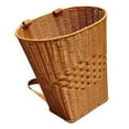 thumbnail image 3 of Cesta para recoger hojas de té, tejida a mano, ligera, multiusos, para flores, mochila de compras para picnic, plantación, fin de semana, 3 of 9