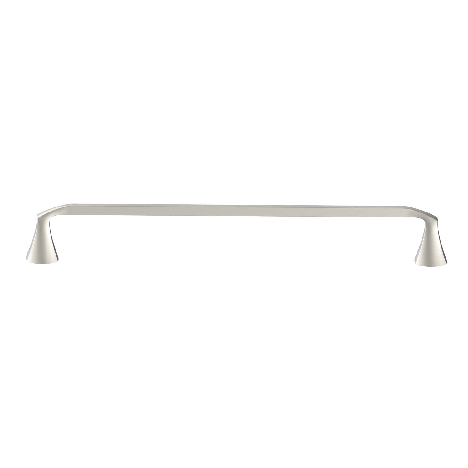 Better Homes & Gardens Simple Flare 3-Piece Bathroom Hardware Set, Satin Nickel – Includes Towel Bar, Towel Ring & Toilet Paper Holder