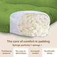 thumbnail image 4 of High Back Chair Cushions Set of 2, Waterproof All-Weather Patio Cushion for Adirondack Rocking Dining Chair Indoor Outdoor, Green,2PCS, 4 of 7