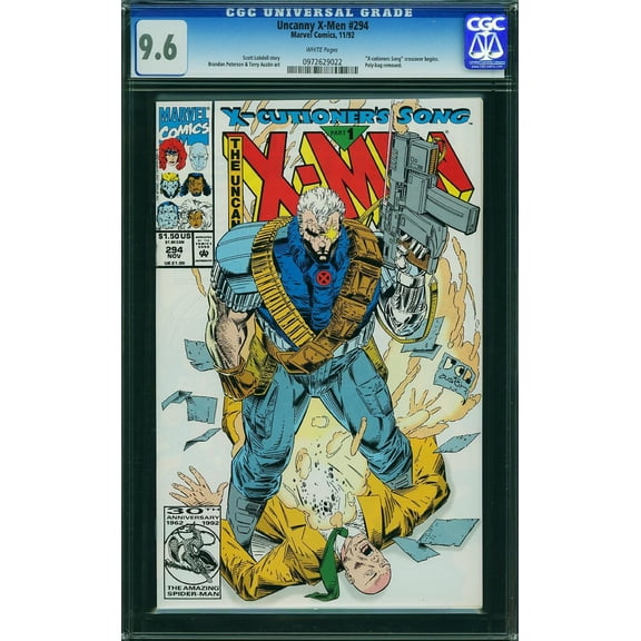 Uncanny X-Men #294 - CGC 9.6 Comic Book