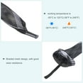 thumbnail image 4 of Unique Bargains 2.02m Black White Fishing Rod Sleeve Rod Sock Cover Braided Mesh Rod Protector 2 Pack, 4 of 5