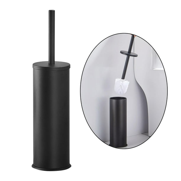 Cepillo de limpieza para inodoro Depurador de inodoro Decorativo Limpieza de 360 degree para baño Herramienta eficiente Agarre cómodo Mango largo Moderno negro Macarena Cepillo de limpieza para inodoro