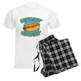 thumbnail image 6 of CafePress - Sun's Out Buns Out Men's Light Pajamas - Men's Light Loose Fit Cotton Pajama Set, 6 of 7