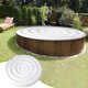 thumbnail image 5 of 57inch Insulated Hot Tub Cover, Round Hot Tub Cover, Windproof Rain-Proof, Energy Saving Spa Covers, Hot Tub Protector, Foldable Handles, Metal Frame, for Outdoor Use, 5 of 9