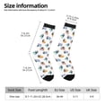 thumbnail image 2 of Fuzoiu Panda And Rainbow Print Athletic Crew Socks for Men & Women,Casual Crew Socks,Above Ankle Crew Socks for Business, Casual, 2 of 6