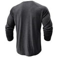 thumbnail image 4 of VJATTWR Men's All-Purpose Long Sleeve T-Shirt, Versatile Basic Top for Work, Weekend, and Layering S, 4 of 7
