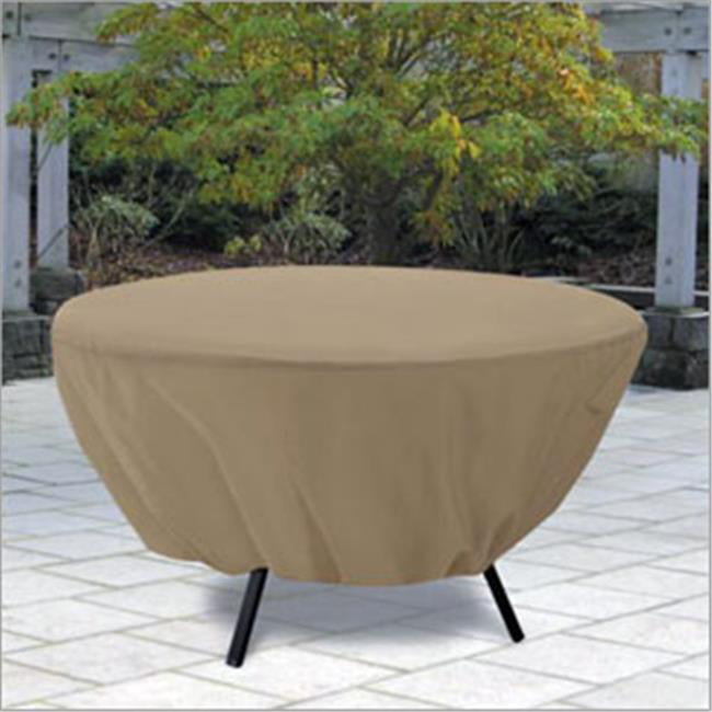Patio Table Cover Round Tan, Round Outdoor Table Covers Nz