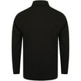 thumbnail image 2 of Henbury Mens Long Sleeve Cotton Rich Roll Neck Top / Sweatshirt, 2 of 5