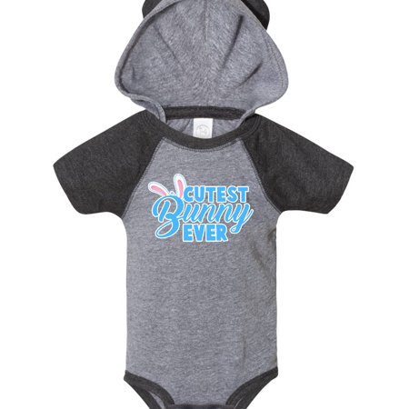 

Inktastic Cutest Bunny Ever in Blue Gift Baby Boy Bodysuit