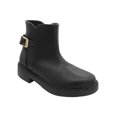 thumbnail image 3 of Botín con tacón Exterior Textil Color Negro Para Mujer, 3 of 3