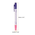 thumbnail image 2 of Unique Bargains Double Ended Disappearing Ink Fabric Marker Pen, Purple Pink 12 Pack, 2 of 6