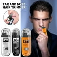 thumbnail image 3 of SharkTRUE One-Button Start Nose Hair Trimmer: Portable, Dust-Proof, 2 Colors, Fast Charging, 3 of 8
