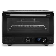 KitchenAid Digital Countertop Oven with Air Fry and Pizza | Matte Black